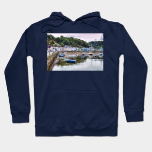 Fishguard Town Harbour Fishing Boats, Pembrokeshire, Wales Hoodie